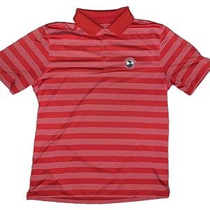 Nike Golf Tour Performance Dri-Fit Polo Shirt Pebble Beach Logo Mens Size Large